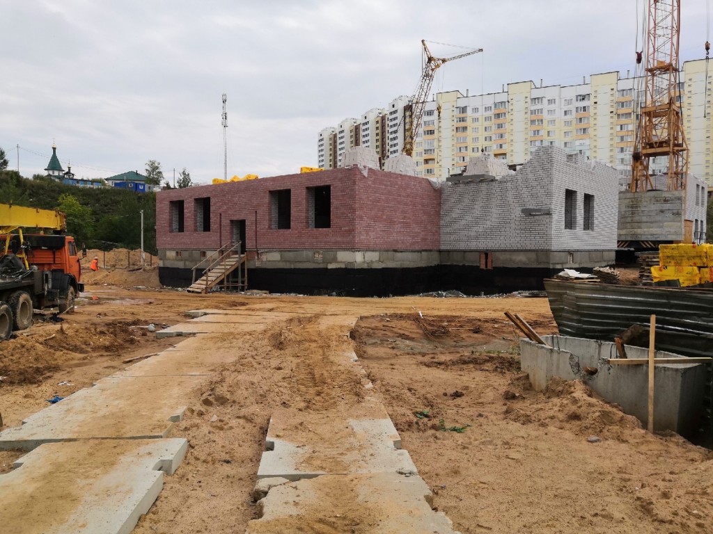 детский сад 14.08.2019, стройплощадка, Королёвка_1