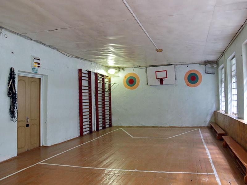 спортивный зал средняя школа №1