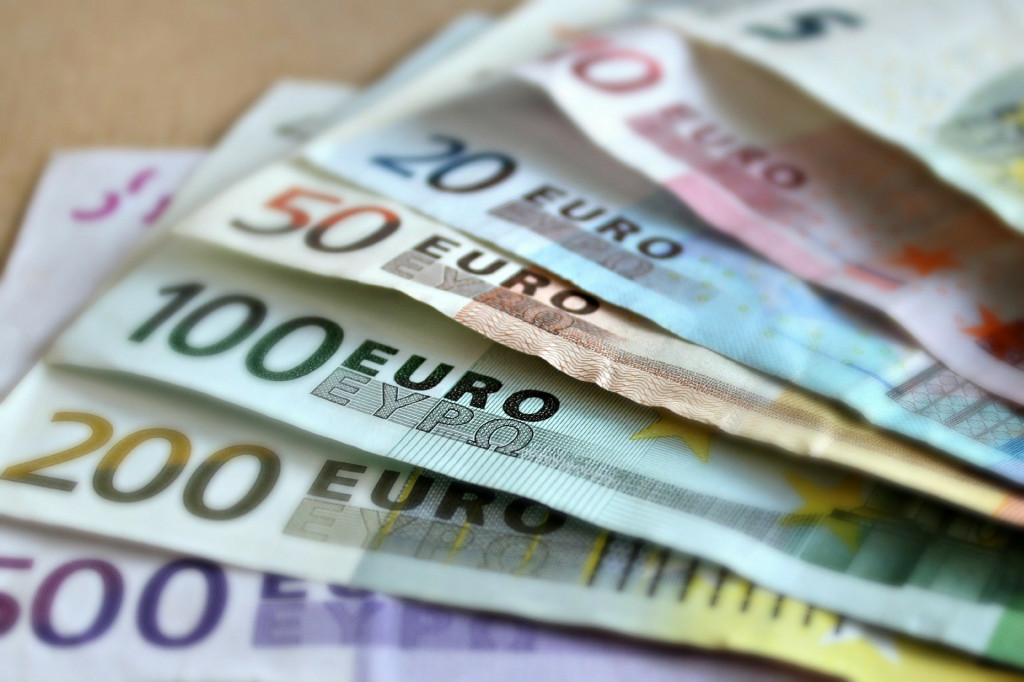 купюры евро