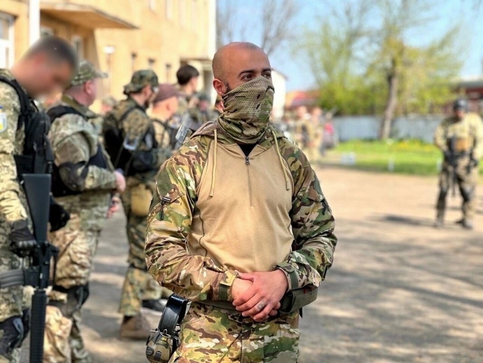 норвежец «Майк» Peshmerganor, бывший солдат батальона Telemark, ветеран Афганистана, доброволец на Украине