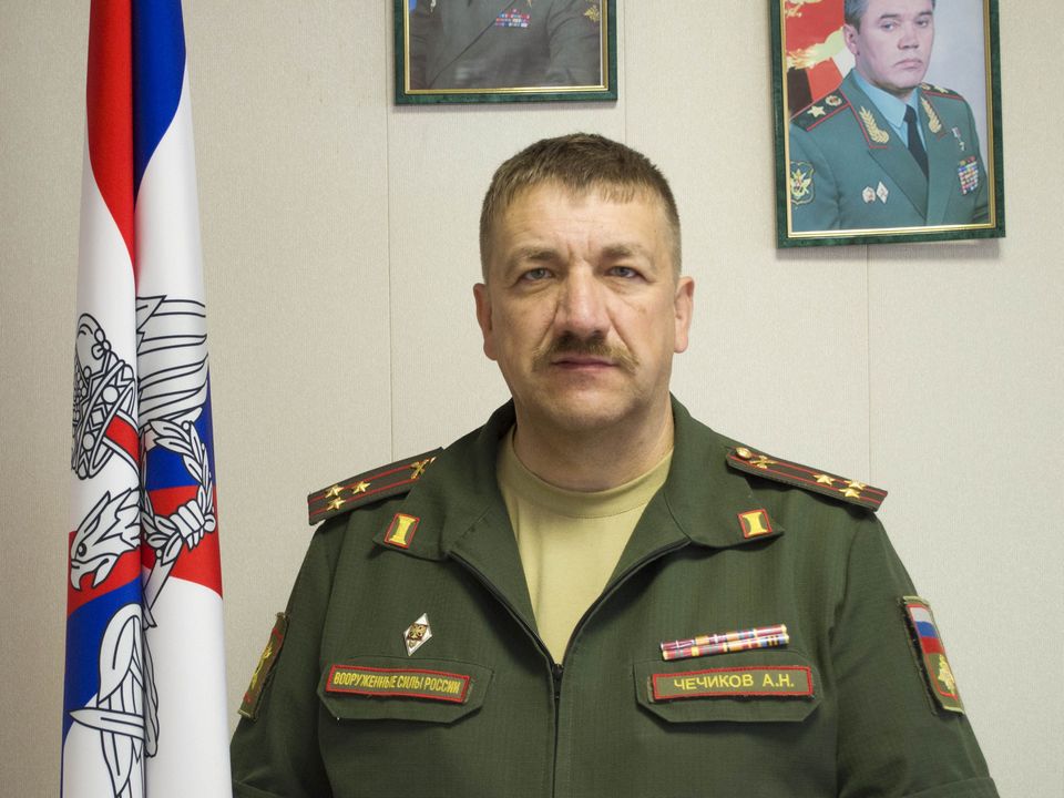 военный комиссар Смоленской области, полковник Алексей Чечиков
