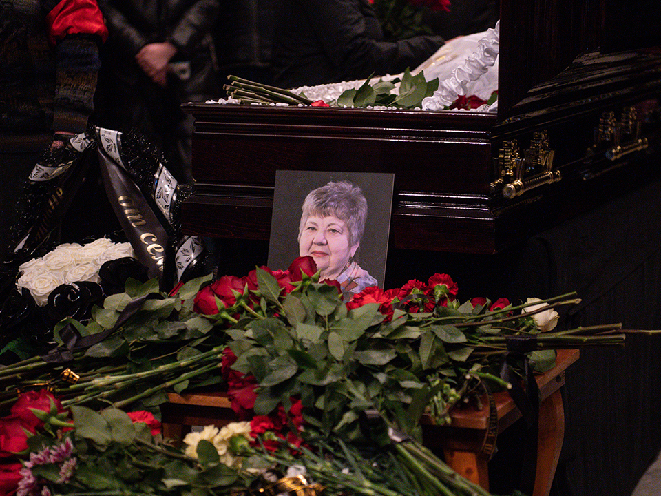 похороны Валентины Ануфриенковой