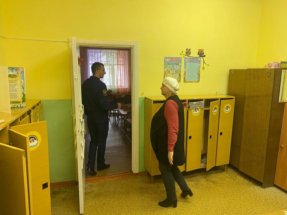 детсад Солнышко в Рославле, проверка температуры и отопления Следственным комитетом