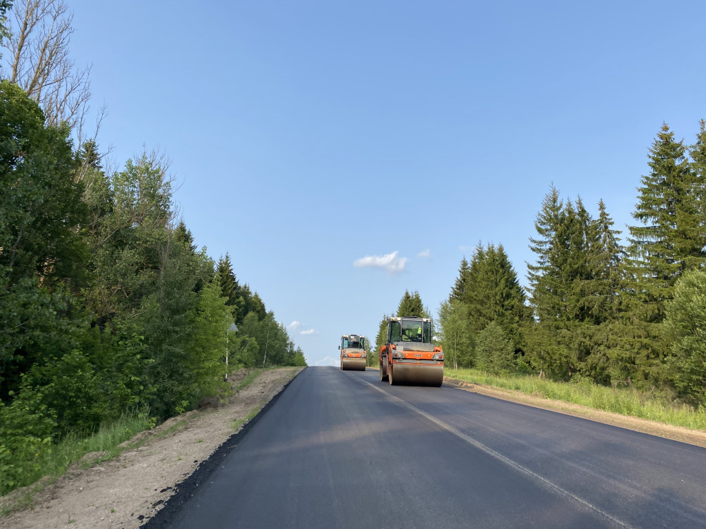 В Смоленской области приступили к ремонту дороги между Починковским и  Монастырщинским районами - Авто | Информагентство 