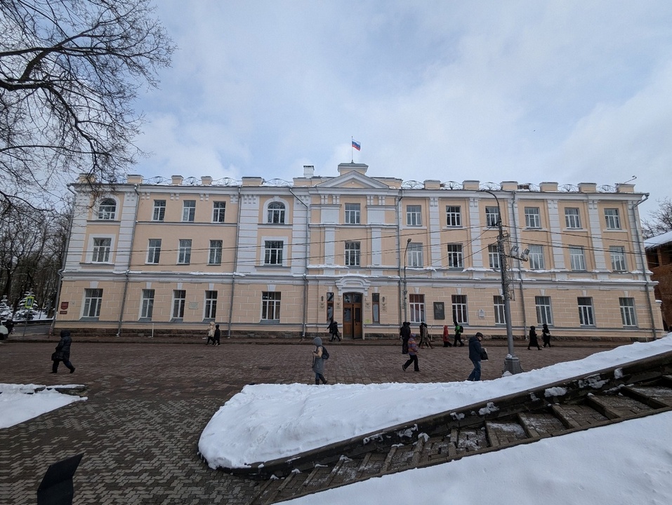 мэрия, зима