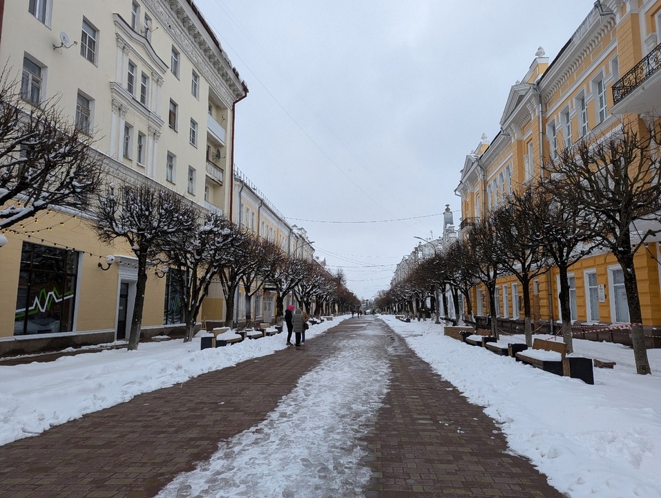 улица Ленина, зима, весна