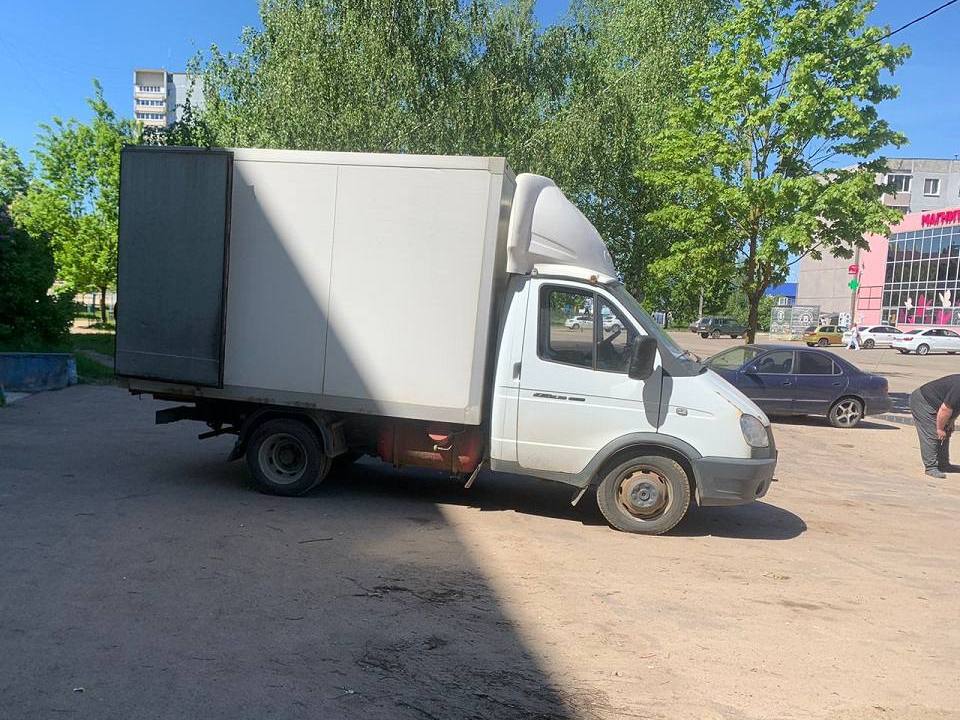 наезд Газели на велосипедиста 12 лет, 21.5.2025, Рославль, 16 мкрн, д. №3