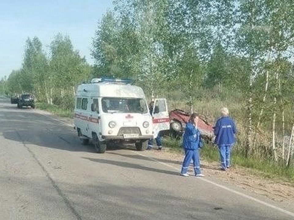 смертельное ДТП с лосем, опрокидывание, Новодугинский район, скорая