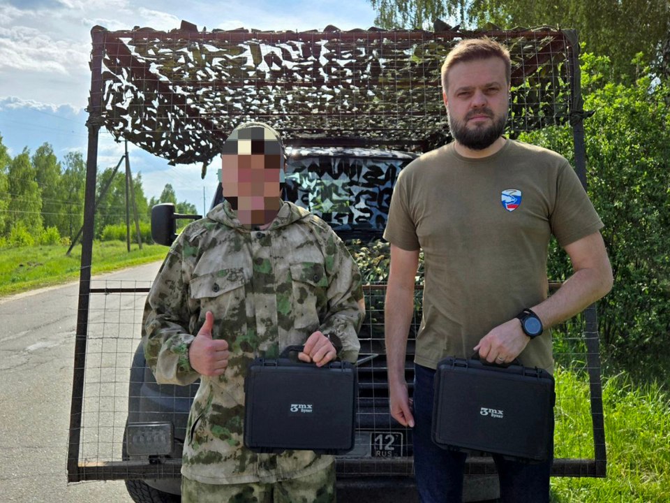 Туров, дрон-детекторы Булат 4 смоленским пограничникам