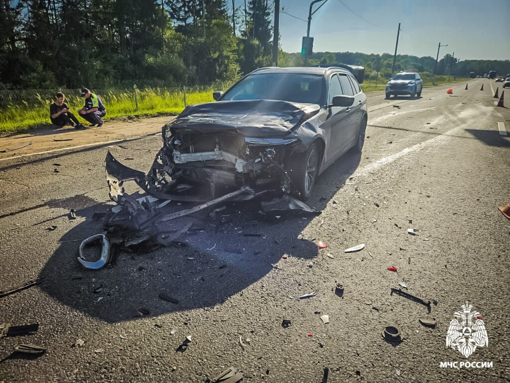ДТП с двумя погибшими женщинами, Гагаринский район, 155 км М1, BMW