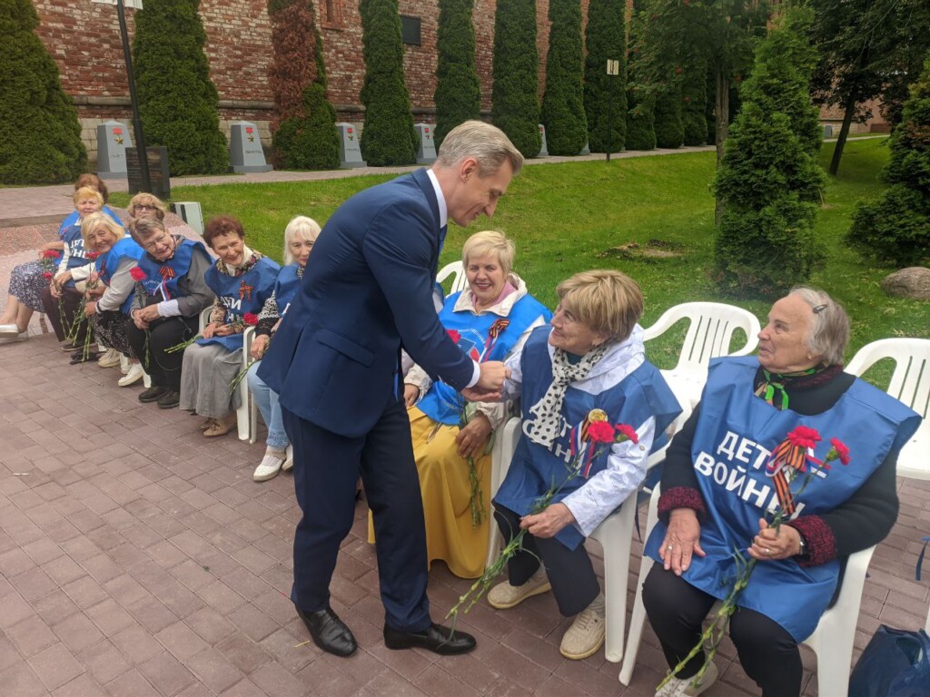 Анохин, ветераны, старт акции Беречь Отчизну - долг и честь
