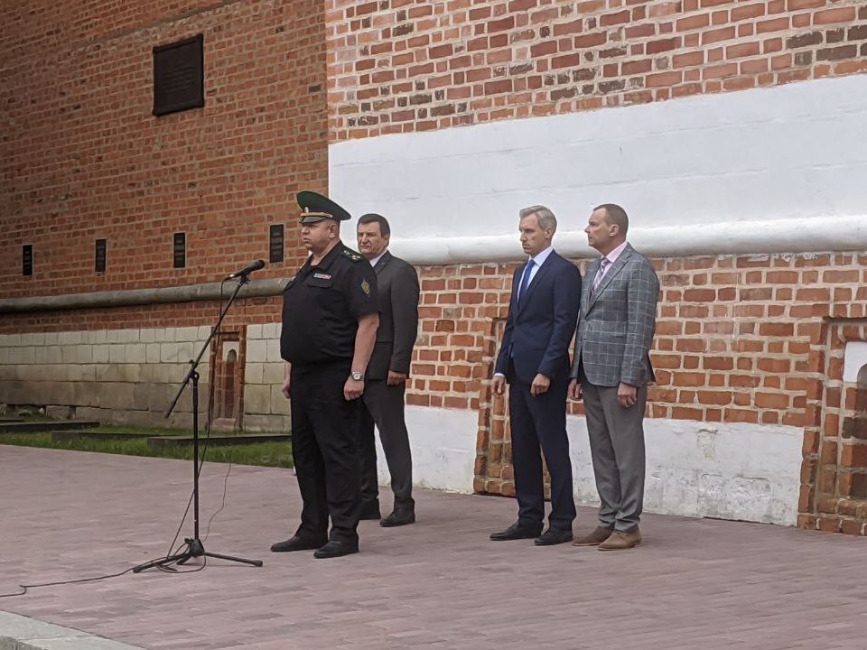 Кайгородов, ПУ ФСБ, Ляхов, Анохин, Стрелецкий, старт акции Беречь Отчизну - долг и честь