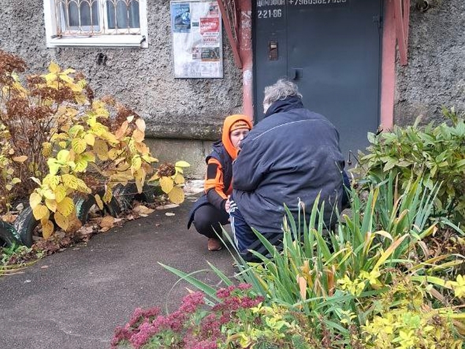 найденный в Сафонове Виктор Гридин, фото Сальвара