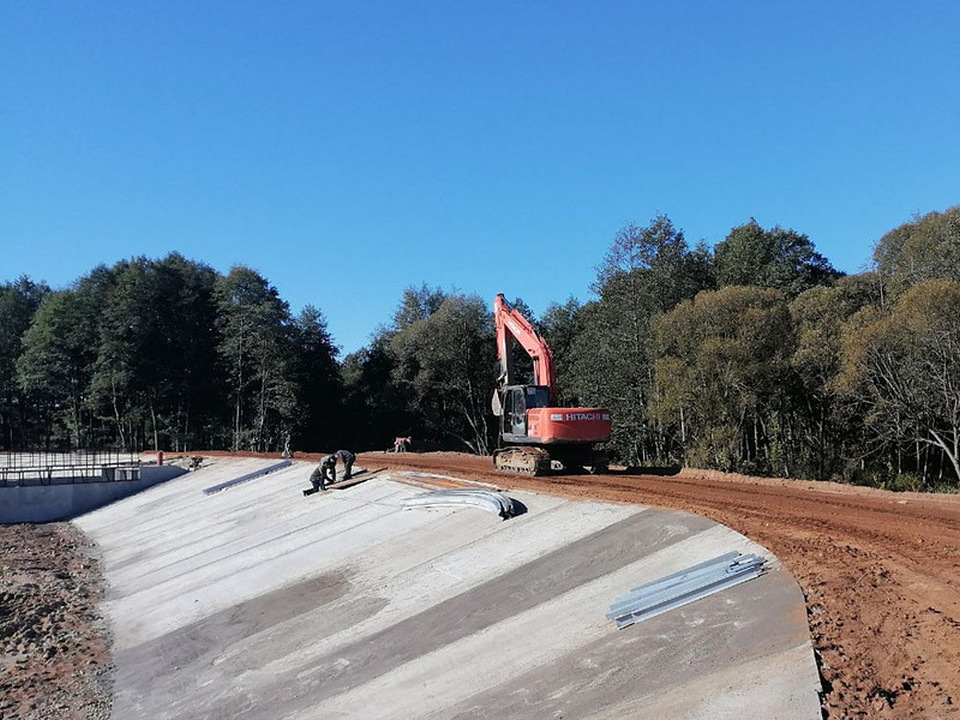 капремонт дамбы у Болотово, фото Росводресурсов