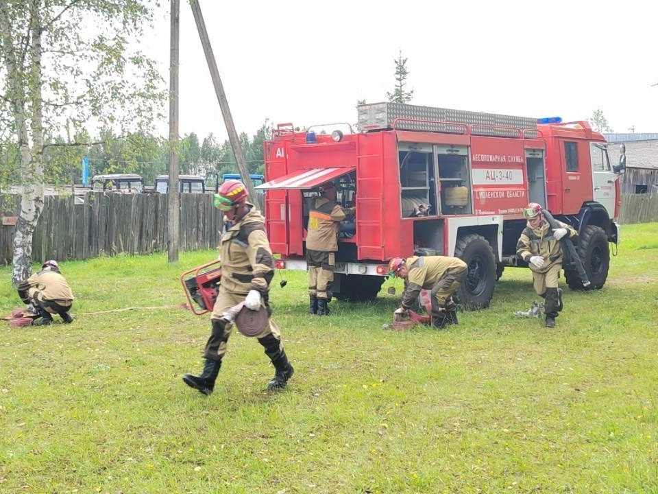 лесопожарная служба Смоленской области