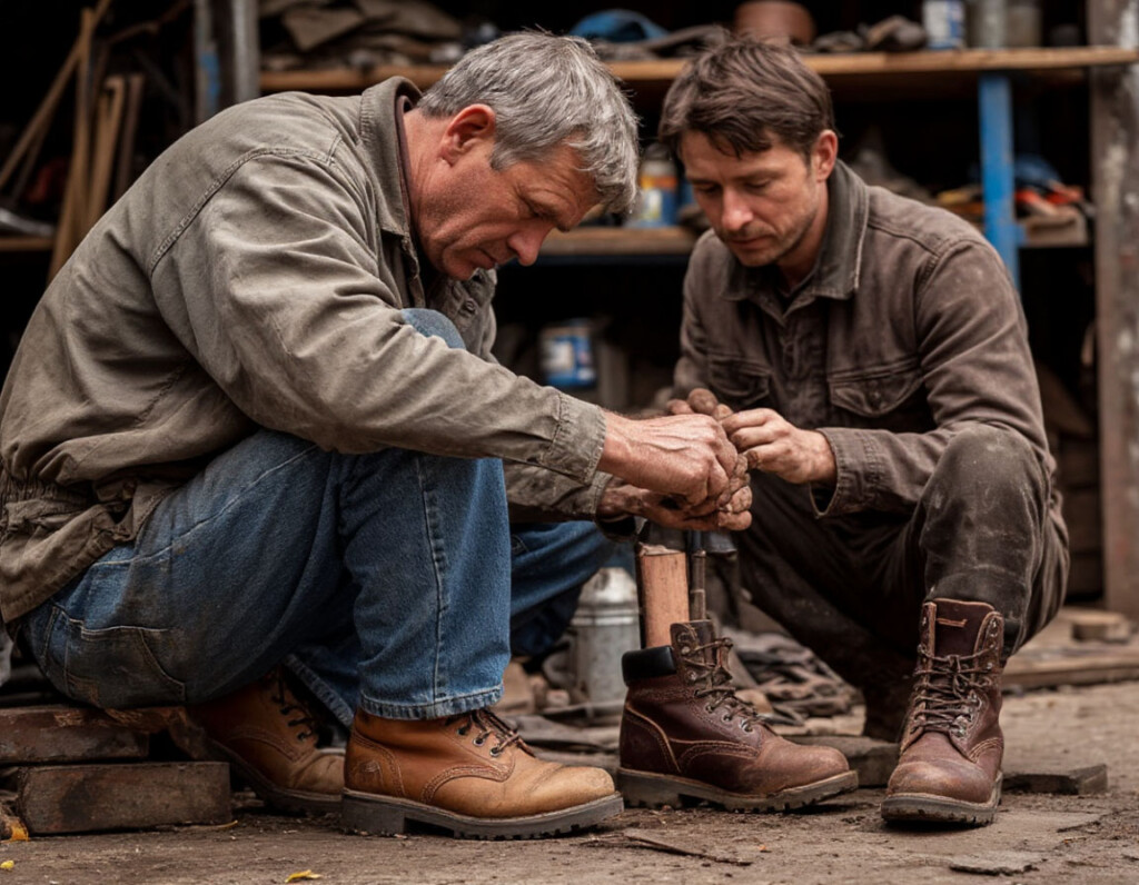 сапожник ремонт произвосдтво кожа обувь