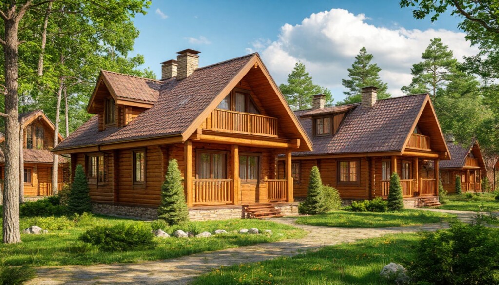 коттеджный поселок частные дома строительство