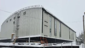 Новый теннисный центр на проспекте Гагарина в Смоленске