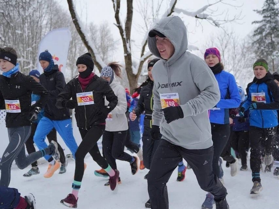 Рождественский забег в Реадовке, фото пресс-службы облправительства