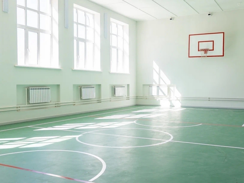 школьный спортзал, фото мэрии