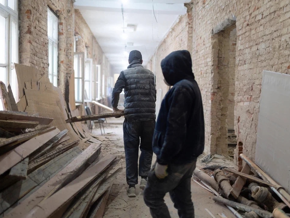 капремонт школы №1, фото мэрии