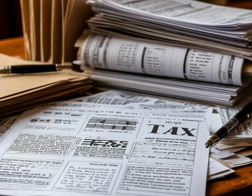 налоги, декларации, счета, изображение YandexART