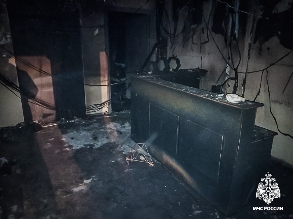 пожар в салоне красоты 8.3.2025, Промышленный район Смоленска