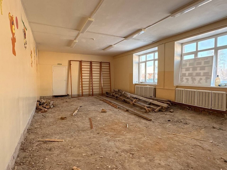 ремонт вяземского детсада №8