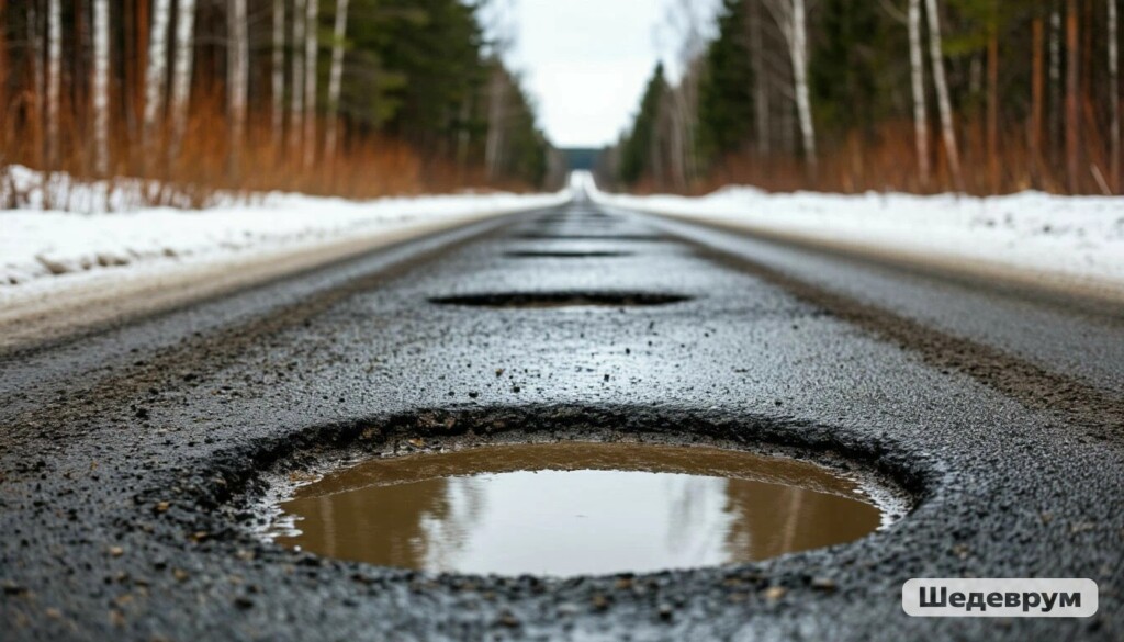ямы на дороге