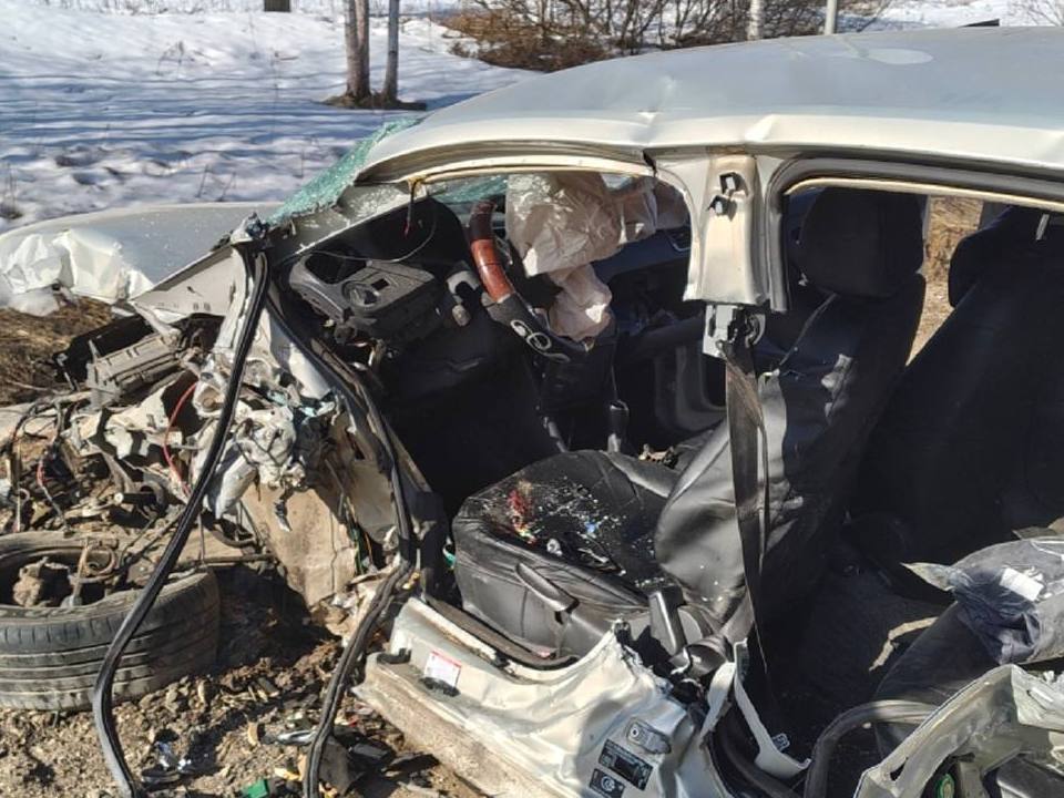 ДТП с Фольксваген Поло 19.3.2026, 8 км Витязи - Духовщина - Белый - Нелидово, фото ГАИ