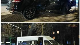 ДТП на Нормандии-Неман с маршруткой