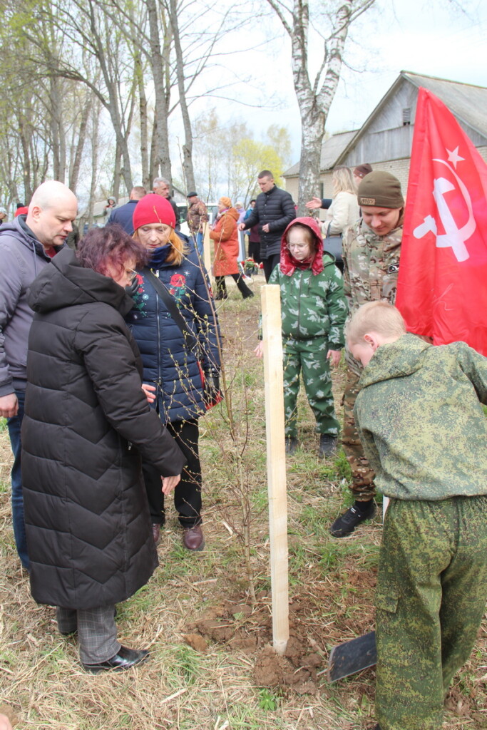 открытие 30.4.2026 аллеи Памяти польских воинов в Николаевке_8