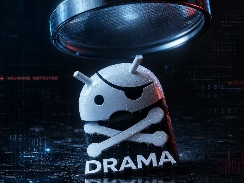 Drama RAT, вредное ПО для смартфонов на Android, иллюстрация МВД