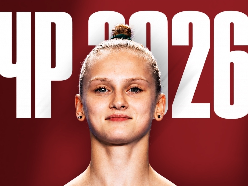 гимнастка Александра Ануфриева на чемпионате России-2026