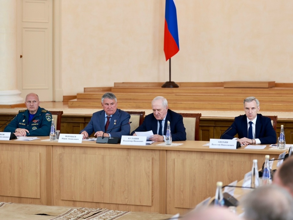 Куренков, Воробьёв, Булавин, Анохин, выездное заседание комитета СФ по обороне и безопасности