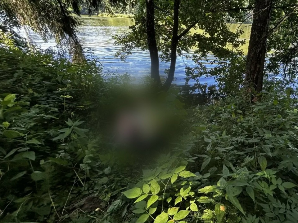 тело утонувшего смолянина, 19.7.2026, Колпино, река Колпинка, фото СК