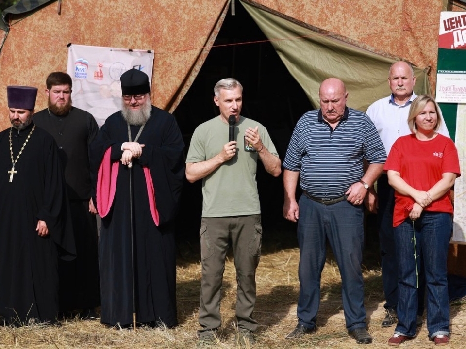 Мелетий, Анохин, Мищенков, Поселова, Вахта Памяти