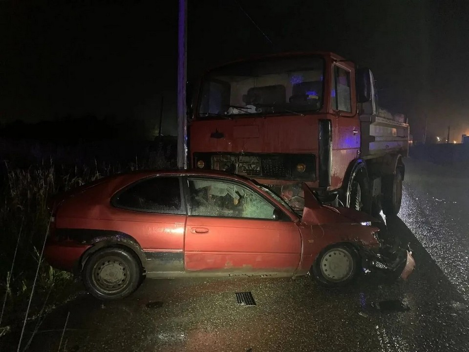 ДТП с Toyota Corolla и самосвалом МАЗ 23.9.2026, Вязьма, ул. Элеваторная, фото ГАИ